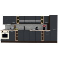 Bucatarie MARINA NEW 390 A Wenge / Decor 0164